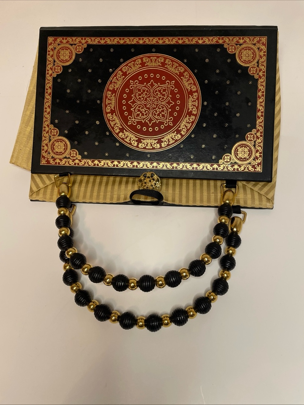 The Complete Works Of William Shakespeare Book Purse Handbag Beaded Handle - Picture 9 of 16